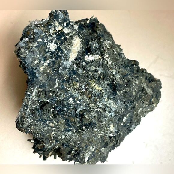 Rock, Mineral & Crystal Cluster of Spharlrite, Huaron, Quartz & Pyrite - Picture 6 of 14